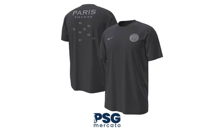 T-Shirt PSG Nike Paname - Anthracite