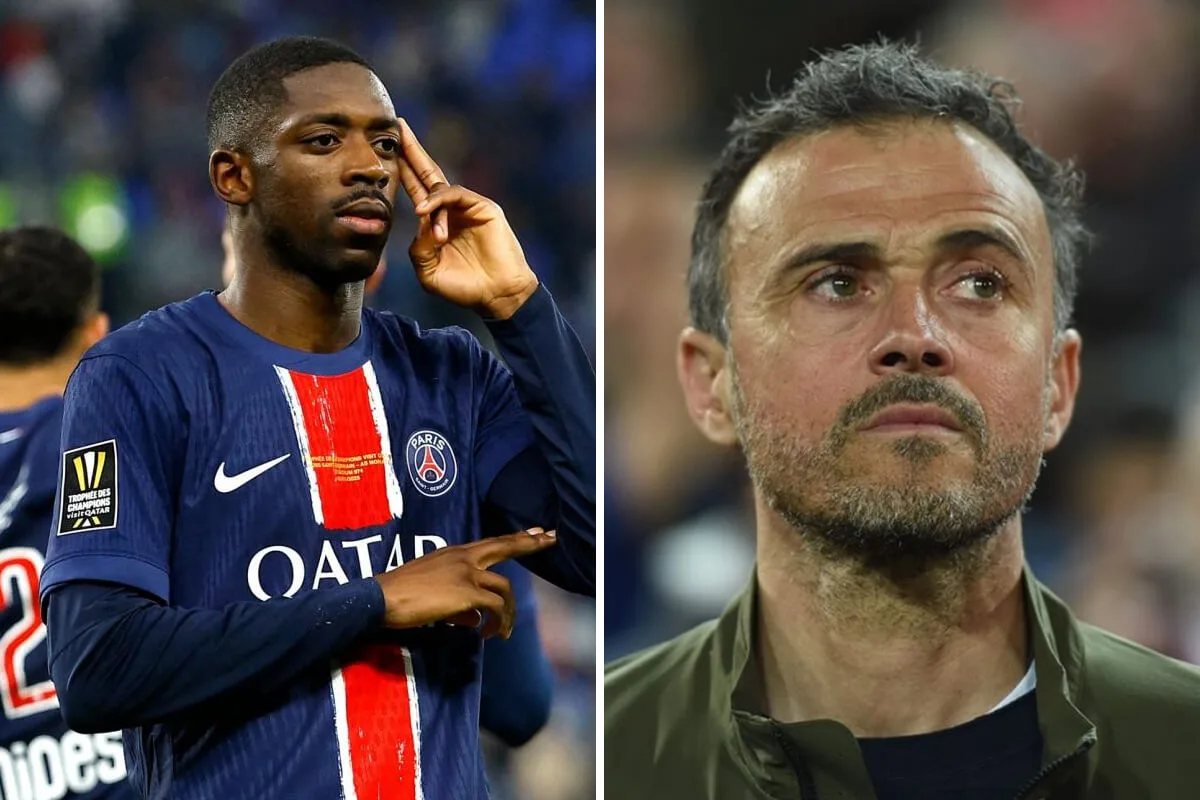 Luis Enrique change tout pour Dembélé au PSG