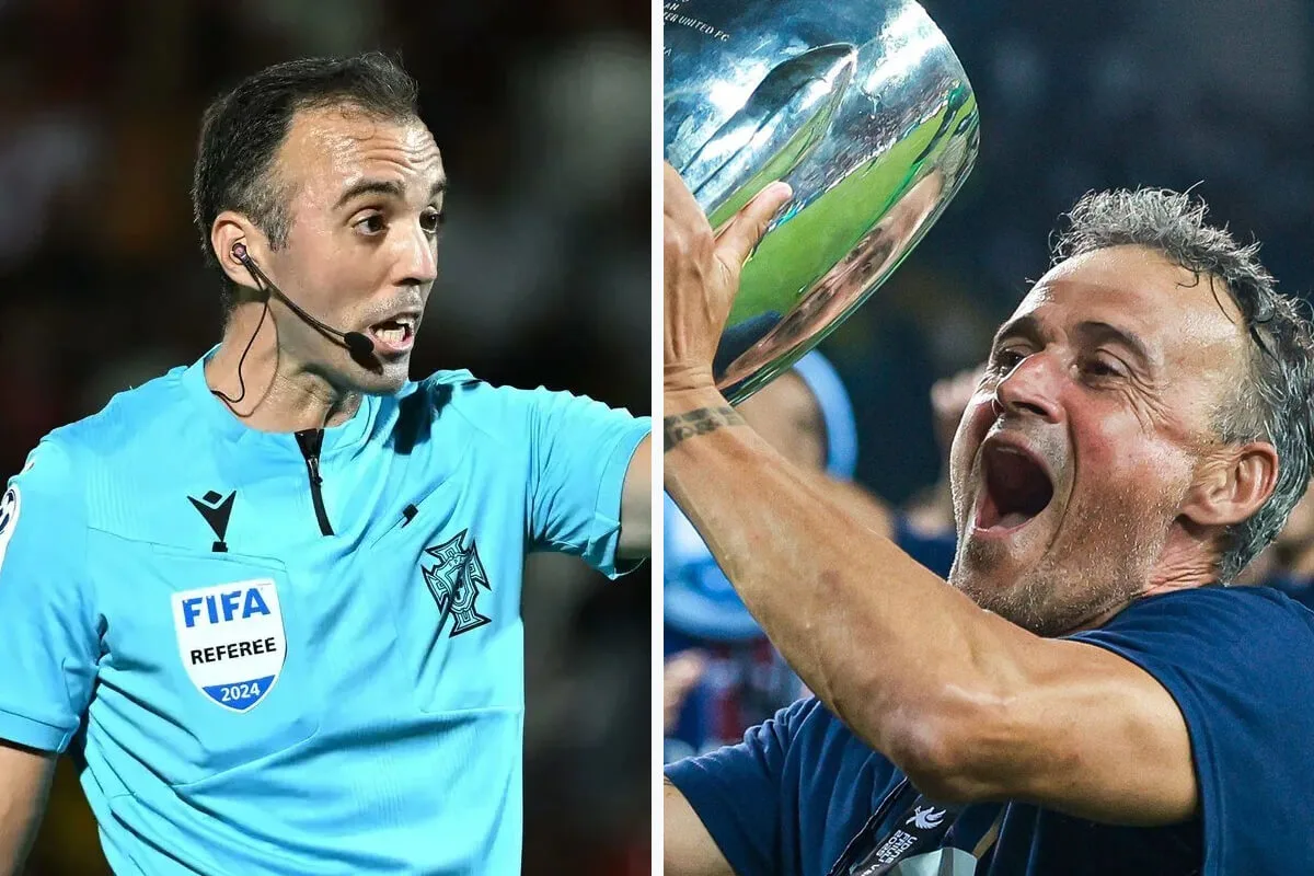PSG - Tottenham soupçons de tricherie suite à des messages secrets entre l’arbitre et Luis Enrique