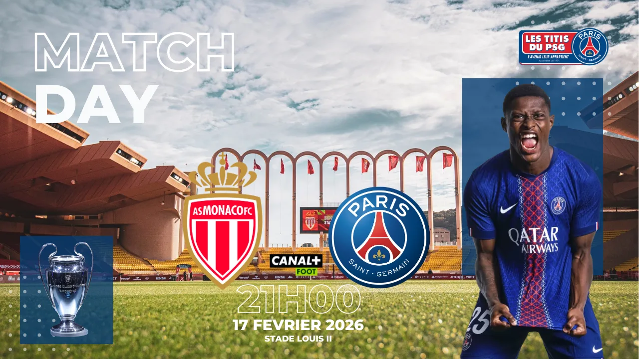 📈[16F-C1] Tous les chiffres clés avant Monaco-PSG - Les Titis du PSG